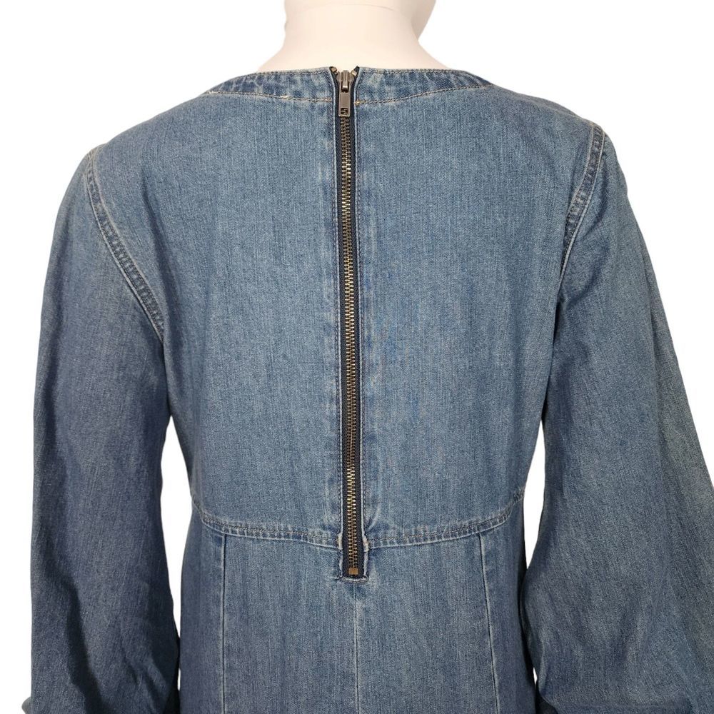 Sample* Maxi Tiered Denim Dress - Picture 5 of 7